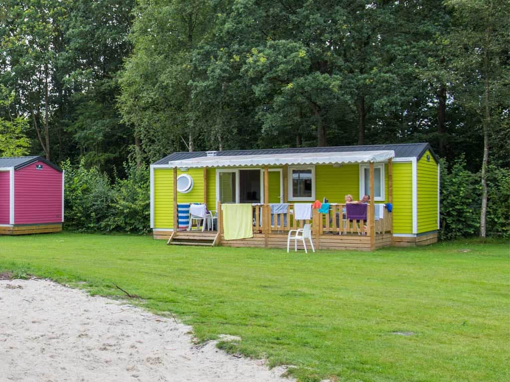 Impressie van chalet Lupine voor 6 personen op Molecaten Park Het Landschap in Wateren, Drenthe