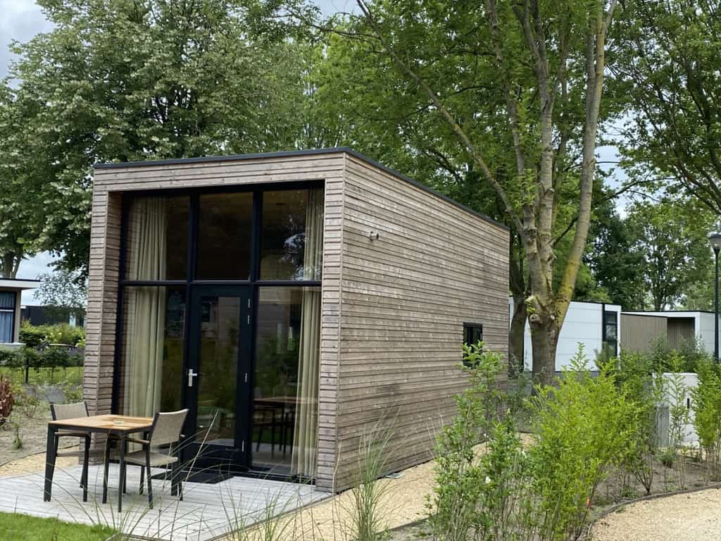 Impressie van Tiny House 2 voor 2 personen op EuroParcs Bad Hoophuizen in Hulshorst