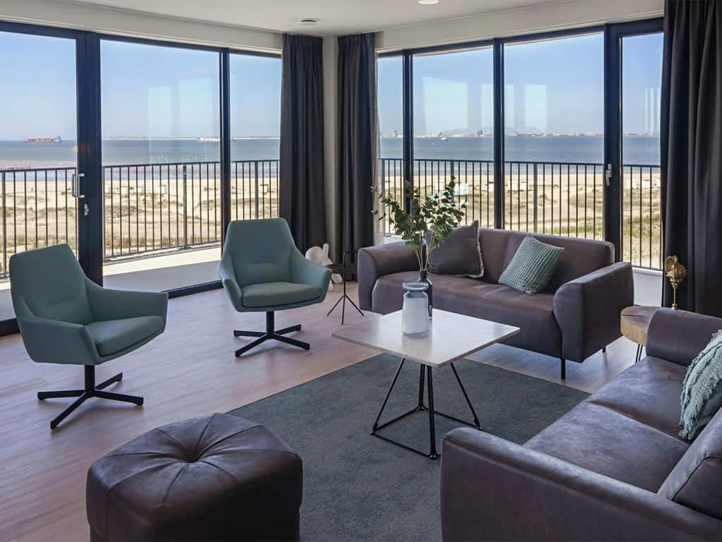 Impressie van het Ocean appartement voor 6 personen van Dormio Breskens Apartments & Penthouses in Zeeland