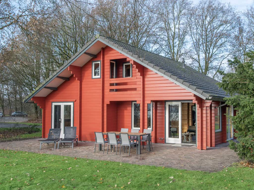 Impressie van lodge Log Cabin 6 voor 6 personen op Roompot Klein Vink in Arcen