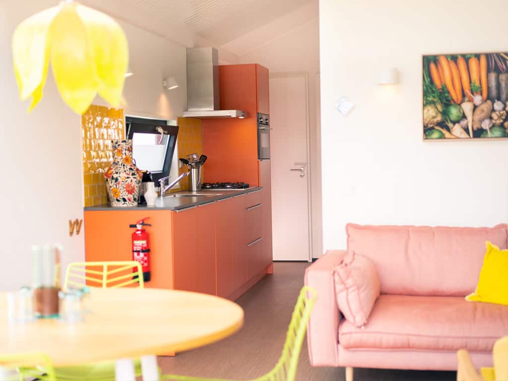 Impressie van de inrichting van het vakantiehuis voor 4 personen Callants Comfort 4 op vakantiepark Roompot Callantsoog