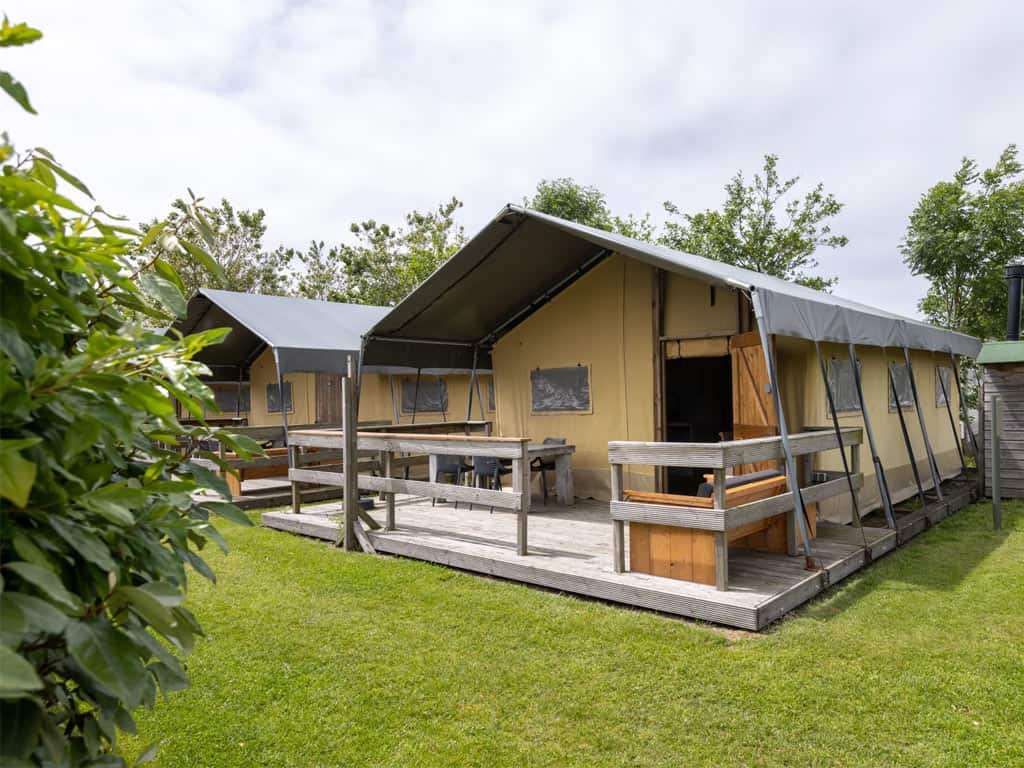 Impressie van de Roompot Callassande safaritent 4 voor 4 personen in Callantsoog