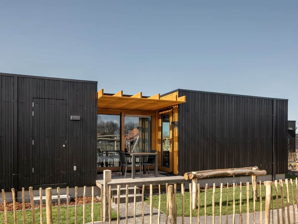 Impressie van de Wellness Lodge 2 op Roompot Beach Resort Brouwersdam, een vakantiehuis voor 2 personen in Scharendijke