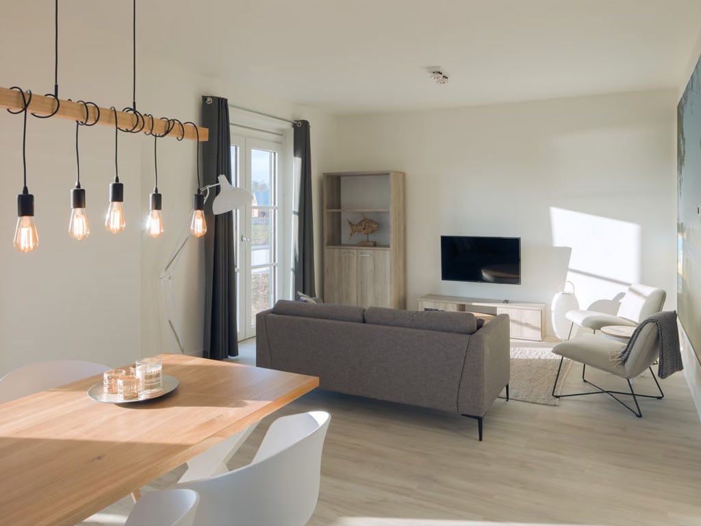 Impressie van de inrichting van appartement Helena 4 voor 4 personen op Roompot Domein Het Camperveer