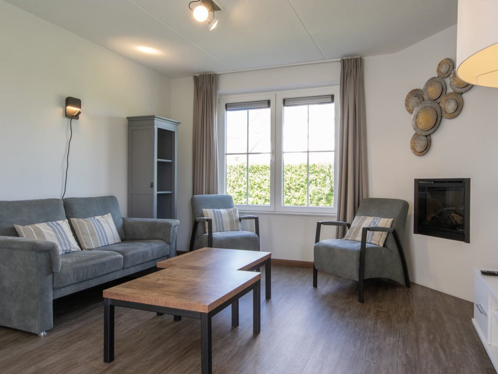 Impressie van de inrichting van Watervilla 4B Luxe voor 4 personen op Roompot Noordzee Résidence Cadzand-Bad