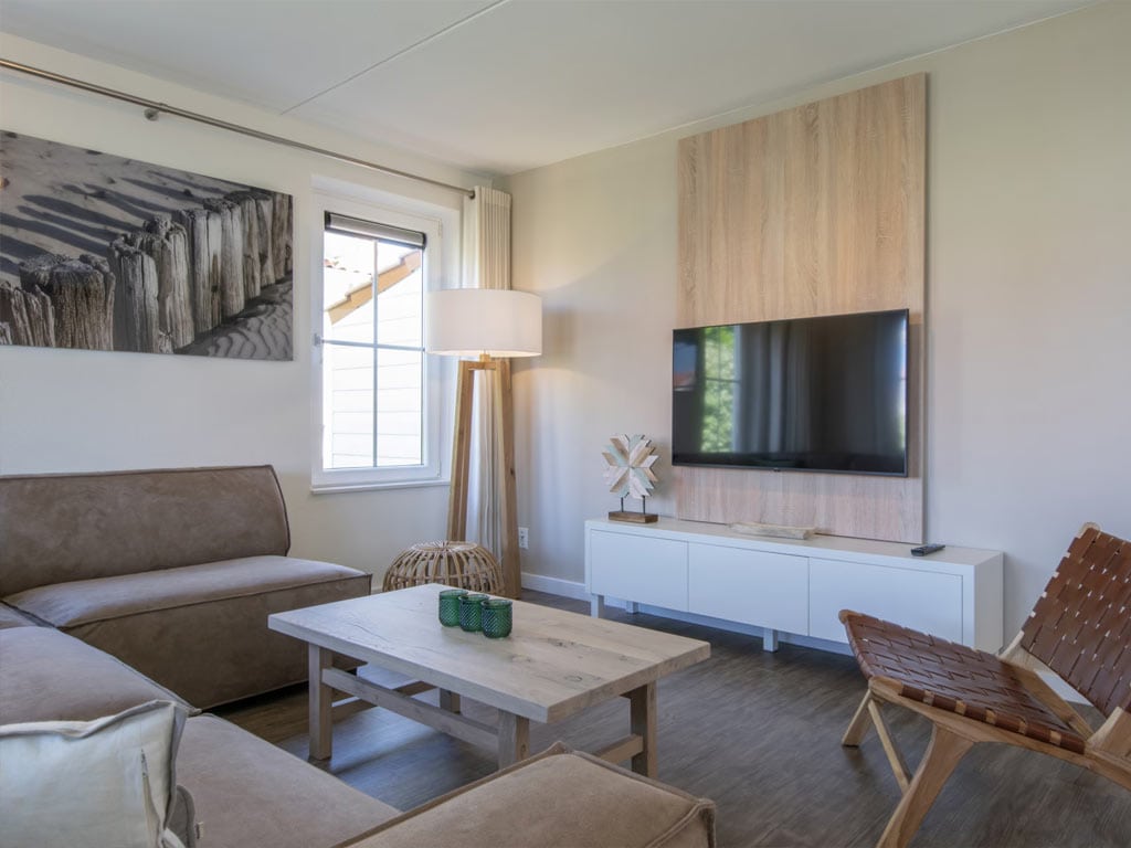 Impressie van de inrichting van Watervilla 8A Luxe voor 8 personen op Roompot Noordzee Résidence Cadzand-Bad