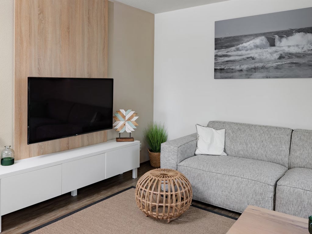Impressie van de inrichting van Watervilla 9A Luxe voor 9 personen op Roompot Noordzee Résidence Cadzand-Bad