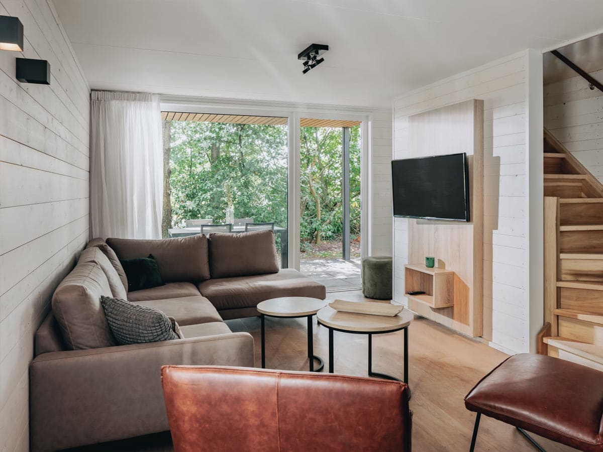 Impressie van de inrichting van Forest Villa 10 voor 10 personen op Roompot Vakantiepark Schaijk