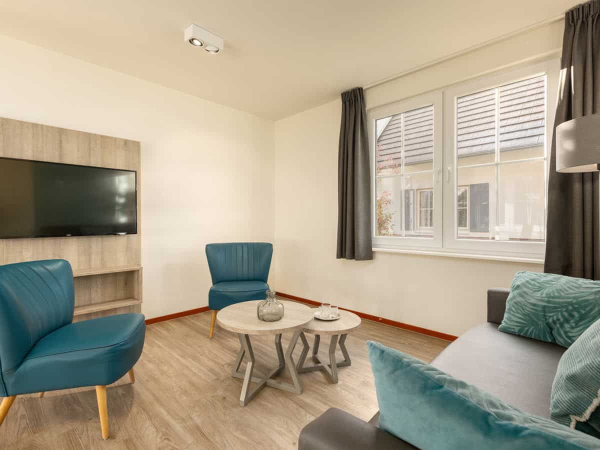 Impressie van de inrichting van villa KVR4B Comfort voor 4 personen op Roompot Résidence Klein Vink in Arcen