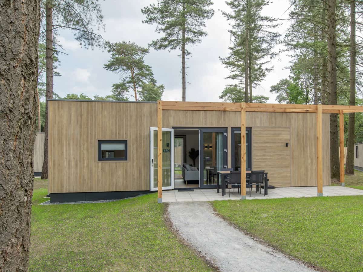 Impressie van Timber Cottage 4 op Roompot Bospark ‘t Wolfsven, een vakantiehuis voor 4 personen in Mierlo Noord-Brabant