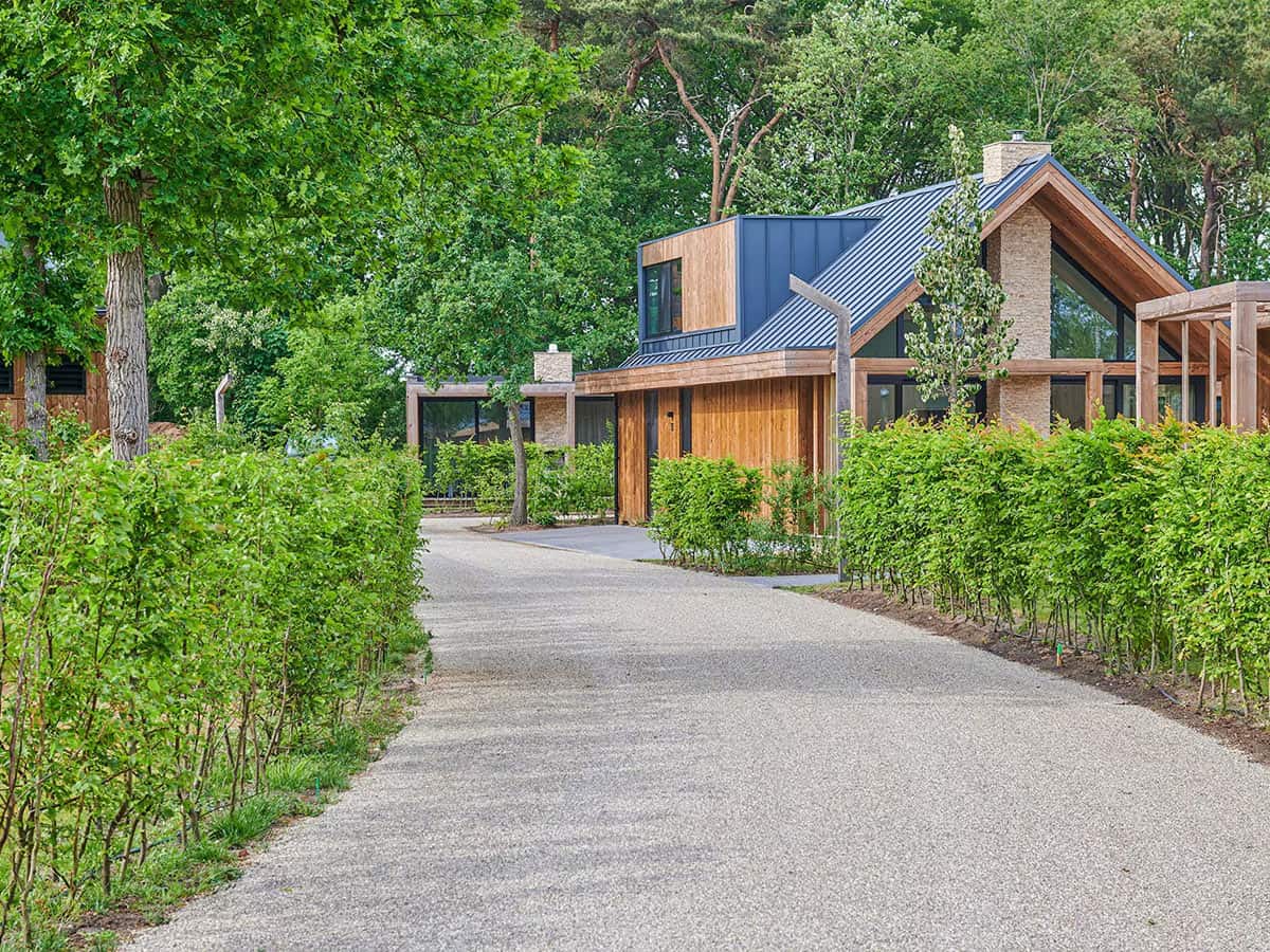 Impressie van Roompot Bergvliet Villa's in Oosterhout, een luxe vakantiepark op een landgoed in Brabant