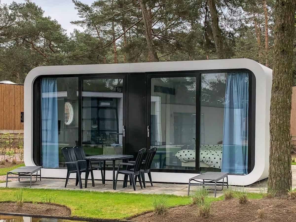 Impressie van de Modus L 4, een vakantiehuis voor 4 personen op Veluwe bij EuroParcs De Zanding in Otterlo