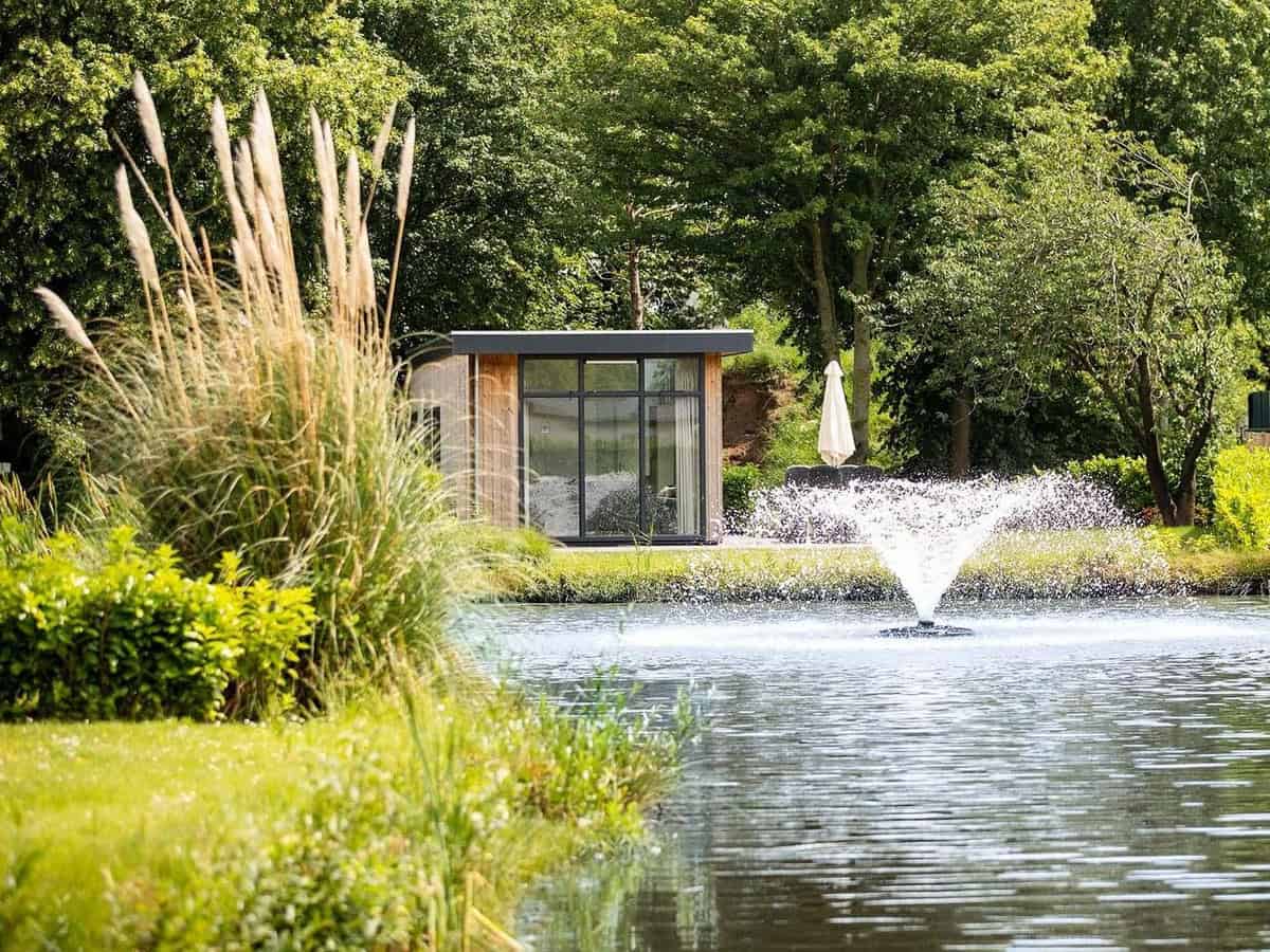 Impressie van lodge Module, een vakantiehuis in Gelderland voor 5 personen op TopParken Recreatiepark het Esmeer in Aalst