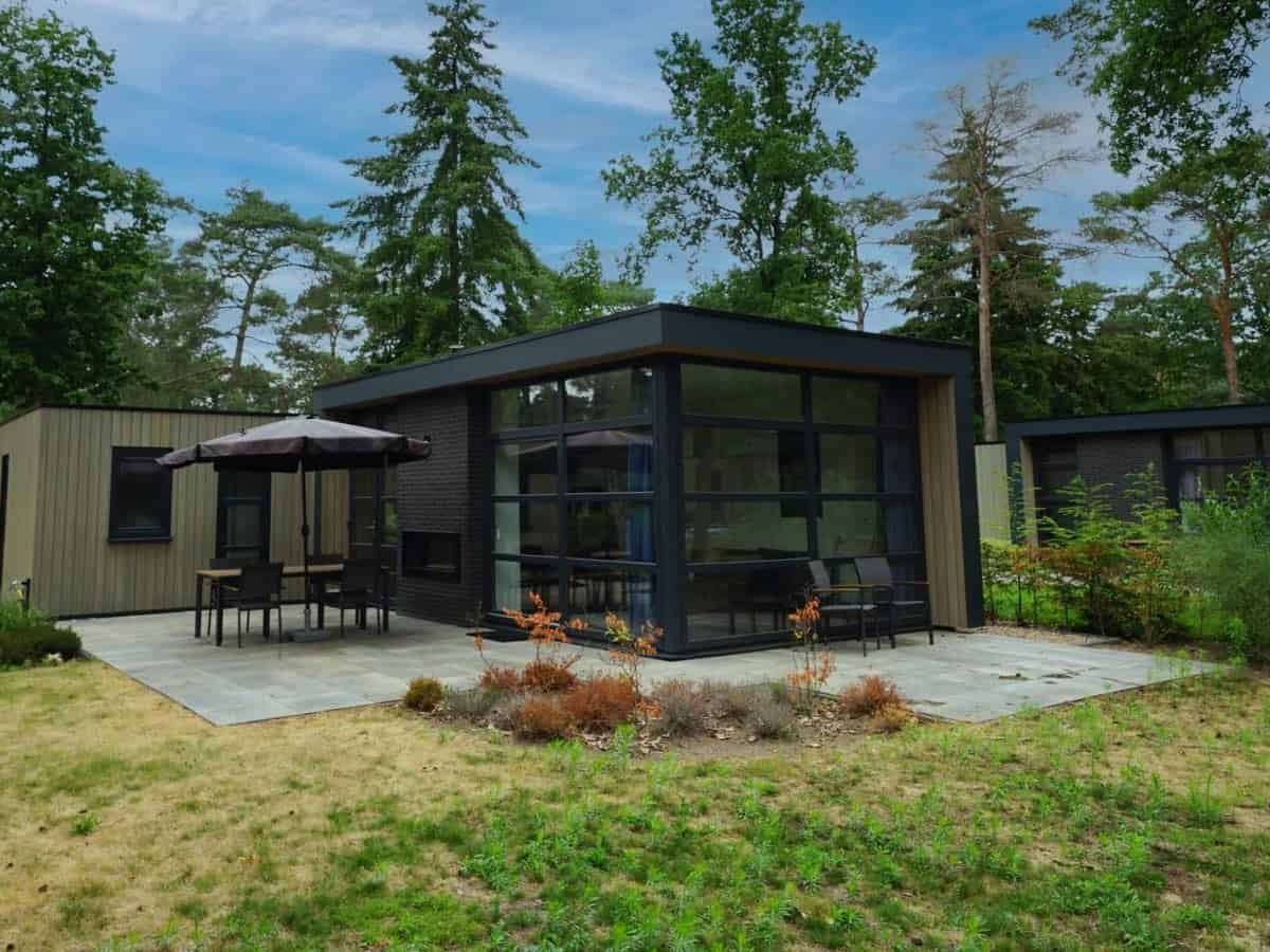 Impressie van de L-Cube 4+2, een vakantiehuis voor 6 personen op Veluwe bij EuroParcs De Zanding in Otterlo