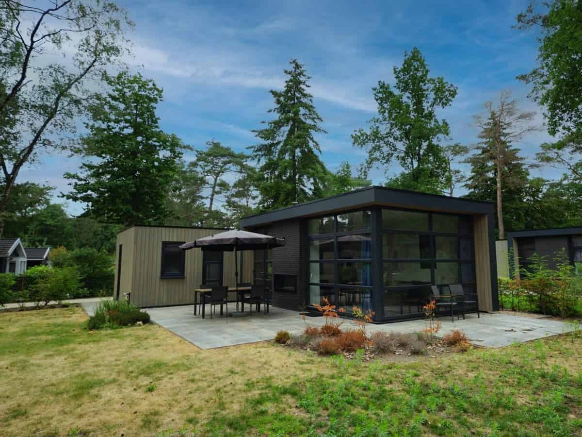 Impressie van de L-Cube 4-6, een vakantiehuis voor 6 personen op Veluwe bij EuroParcs De Zanding in Otterlo