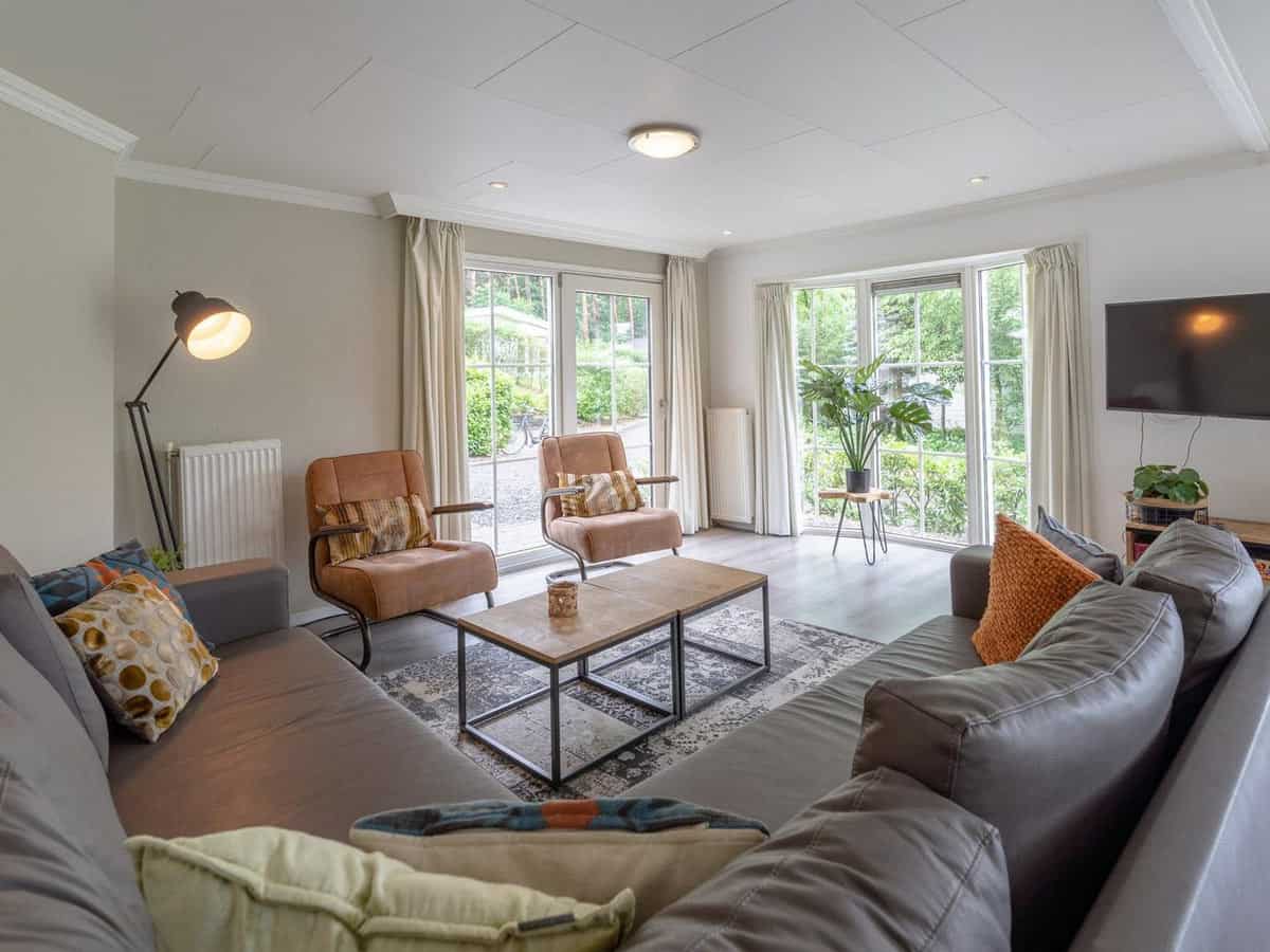 Impressie van de inrichting van vakantiehuis Hackfort l'etage 10 voor 10 personen op EuroParcs Brunssummerheide in Brunssum