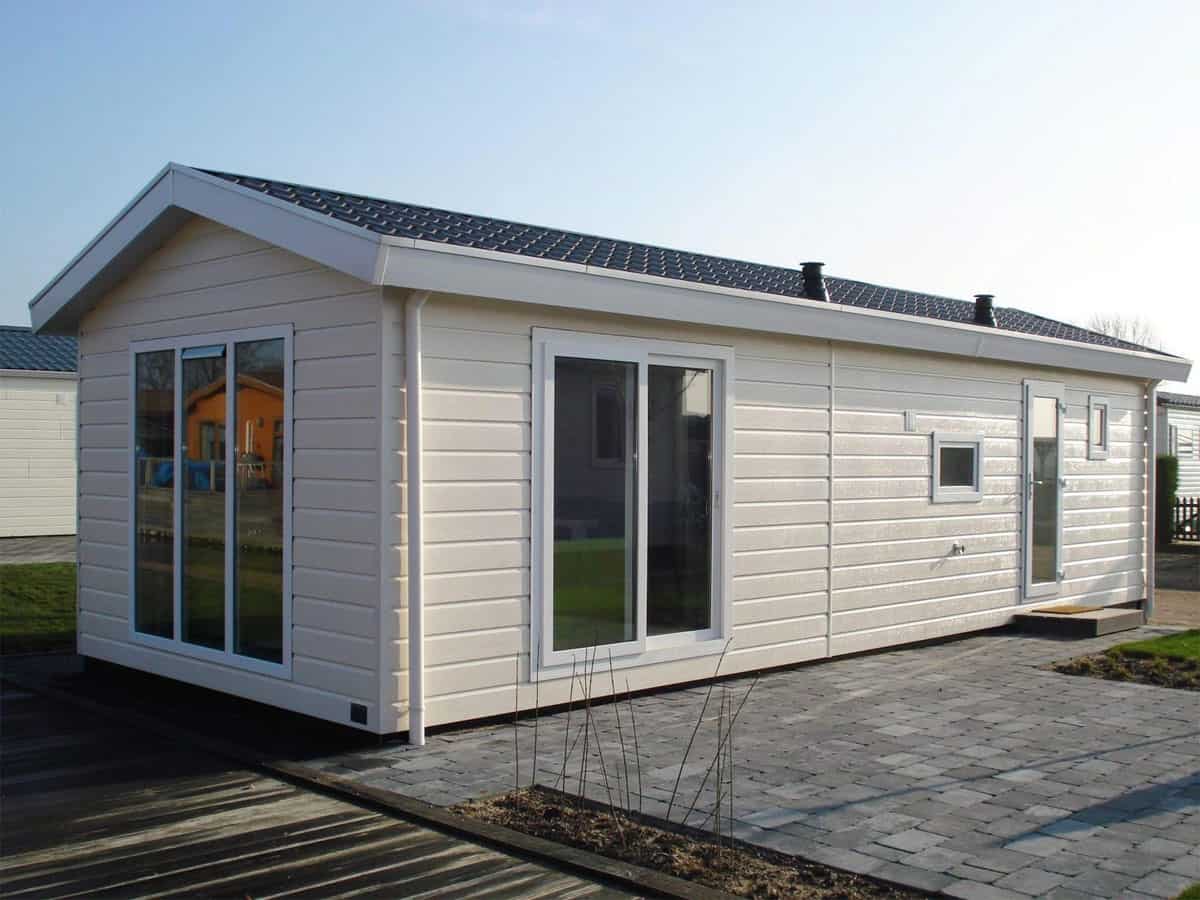 Impressie van chalet Berkel 2, een vakantiehuisje voor 2 personen op EuroParcs De Biesbosch in Dordrecht