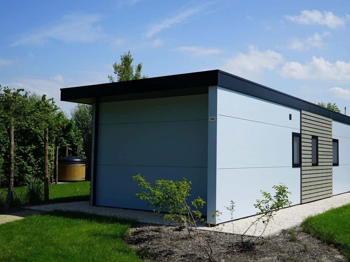 Impressie van de Cube la Mer Wellness 4, een vakantiehuis voor 4 personen op EuroParcs Kagerplassen in Warmond