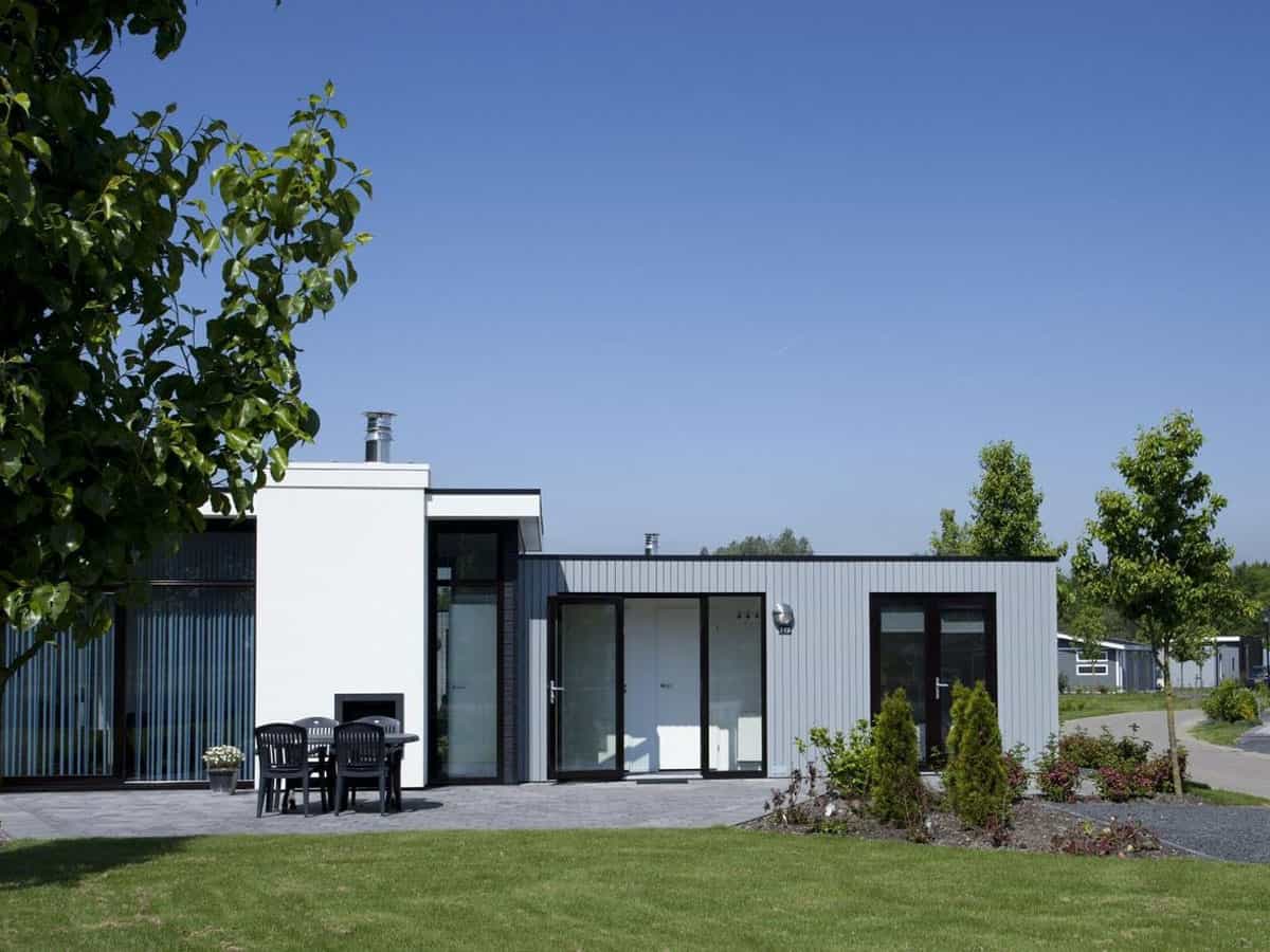 Impressie van de Cube Exclusif 4, een vakantiehuis in Velsen-Zuid voor 4 personen op EuroParcs Buitenhuizen bij Spaarnwoude