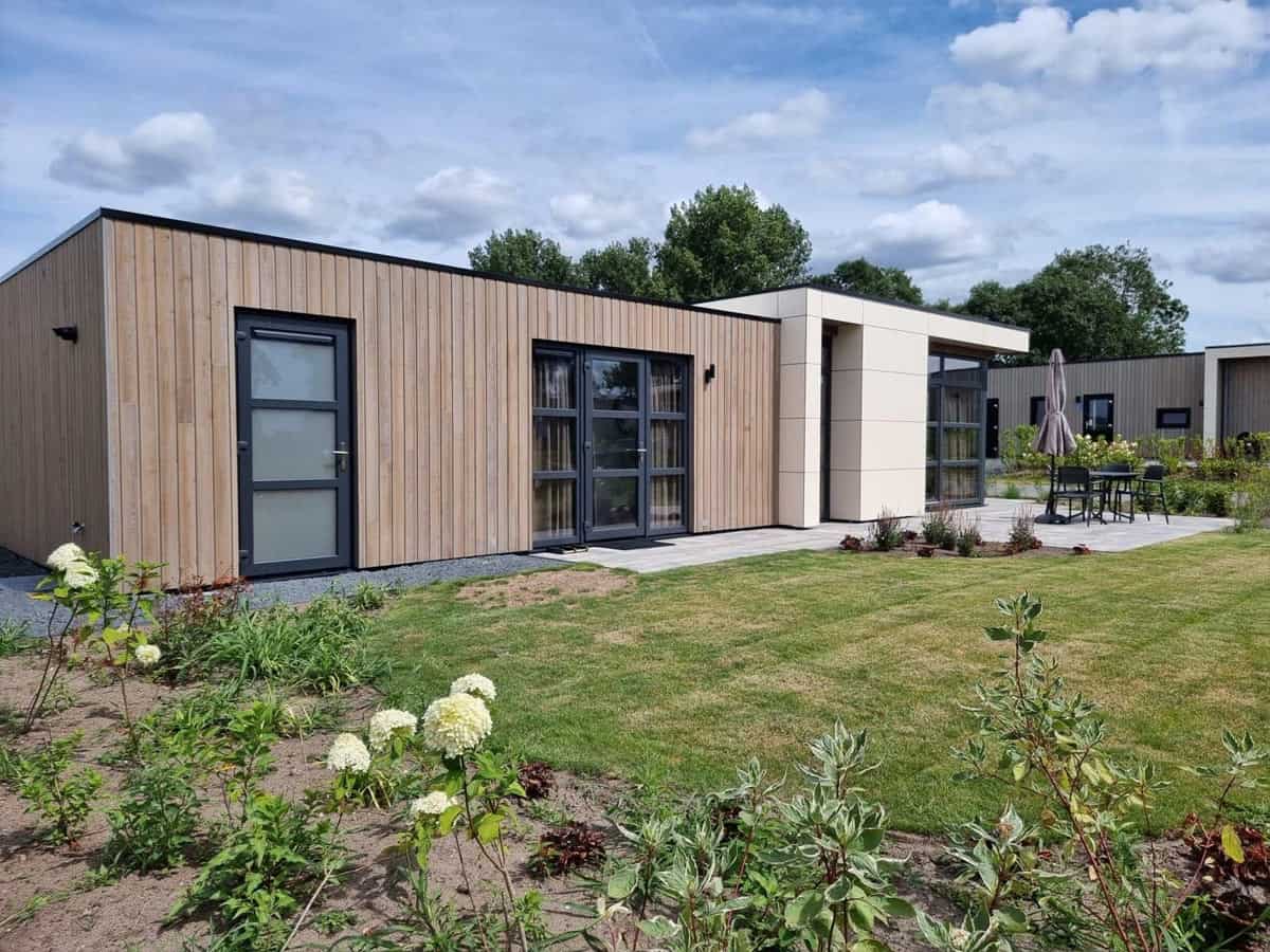 Impressie van de Cube Maximaal 4, een vakantiehuis in Velsen-Zuid voor 4 personen op EuroParcs Buitenhuizen bij Spaarnwoude