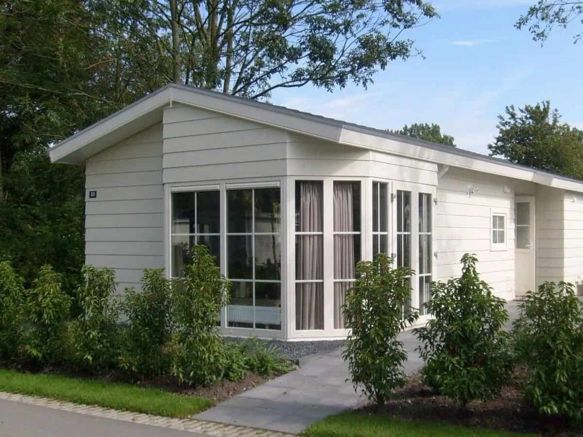 Impressie van chalet Exclusif 4, een vakantiehuis voor 4 personen op EuroParcs Spaarnwoude in Halfweg