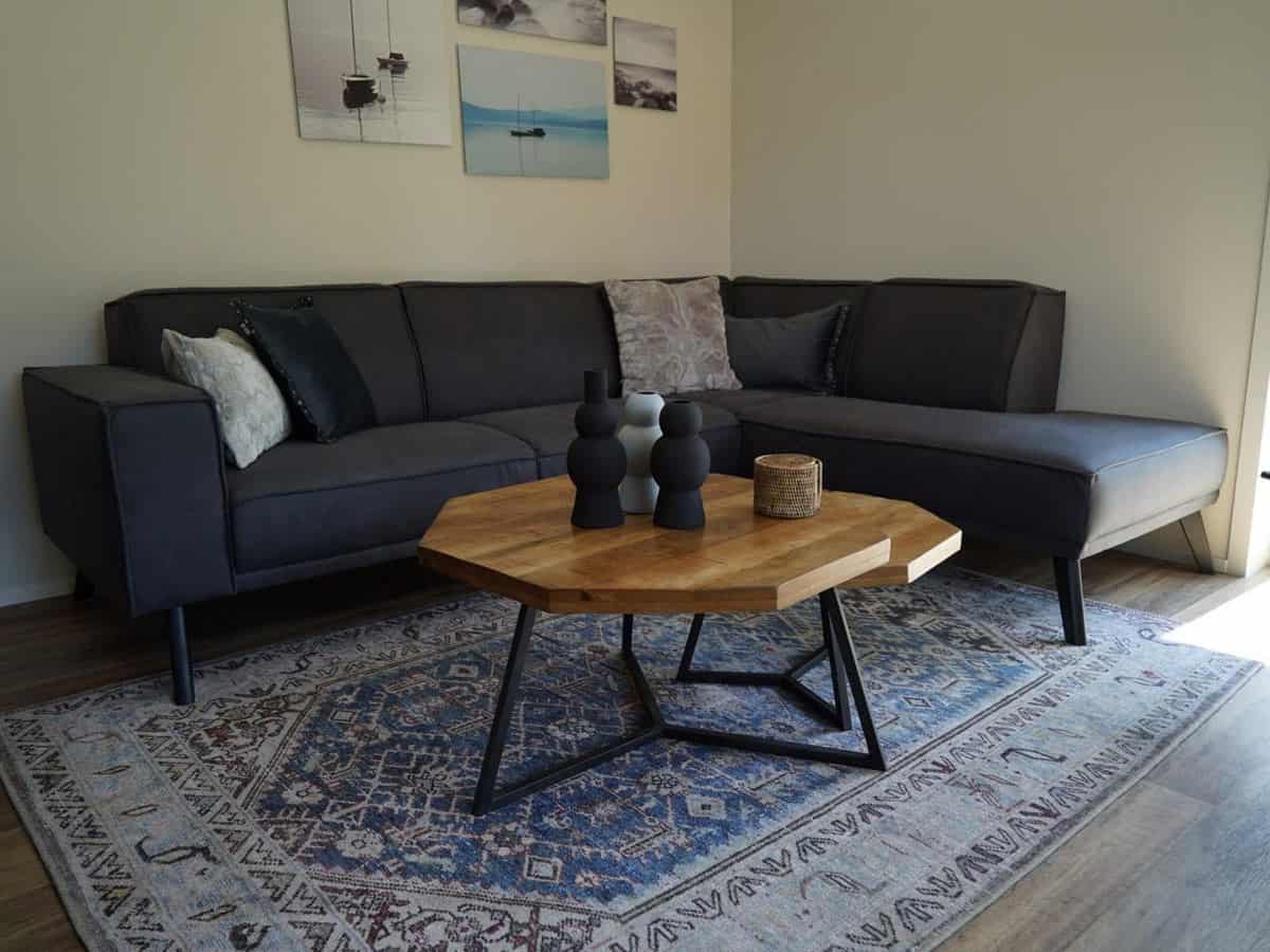 Impressie van de inrichting van chalet Velthorst 6 op EuroParcs Kagerplassen in Warmond