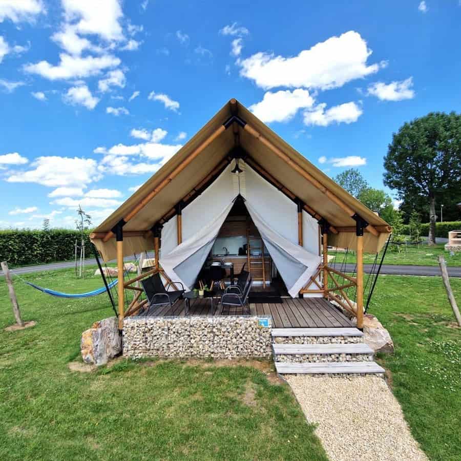 6-persoons glamping tent Papilio 4+2
