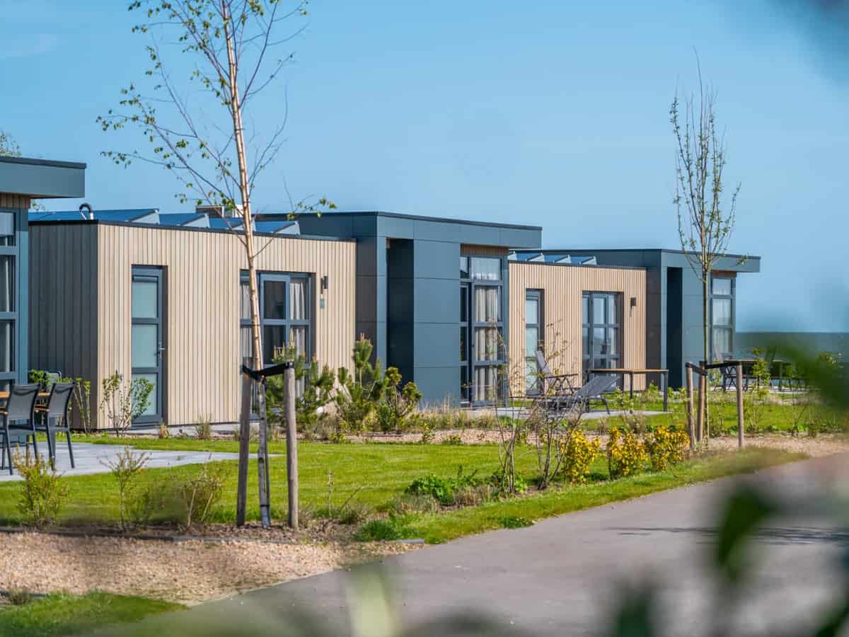 Impressie van een vakantiehuis op EuroParcs Enkhuizer Strand in Enkhuizen