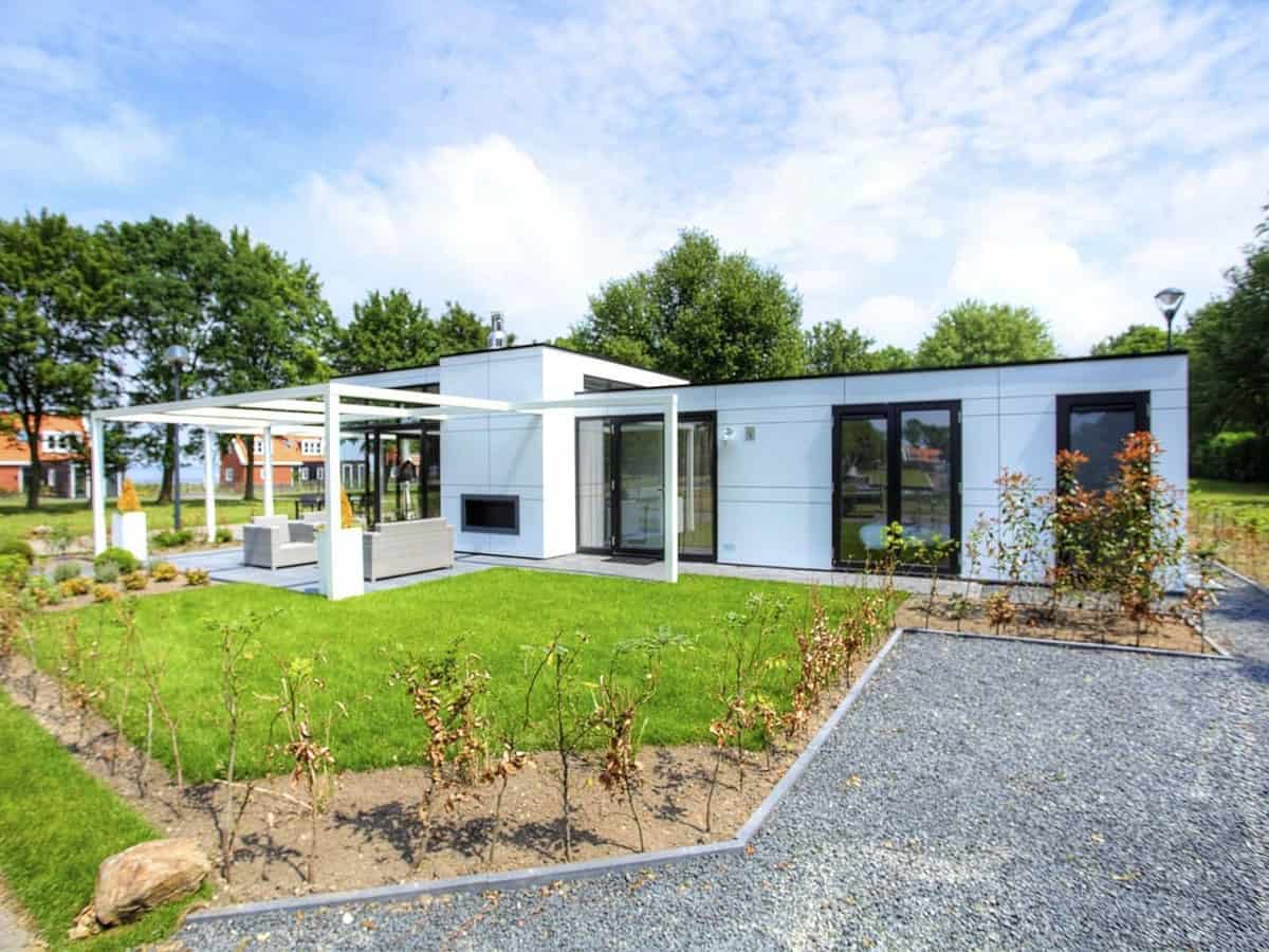 Impressie van de Cube Maximaal 6, een vakantiehuis voor 6 personen op EuroParcs Schoneveld in Breskens vlak bij het strand in Zeeland