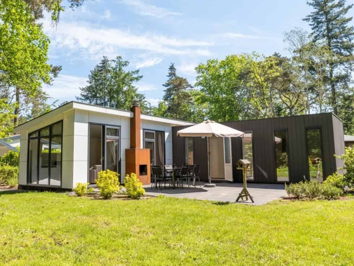 Impressie van L-Pavilion 6 in Overijssel, een vakantiehuis voor 6 personen op EuroParcs Reestervallei in IJhorst