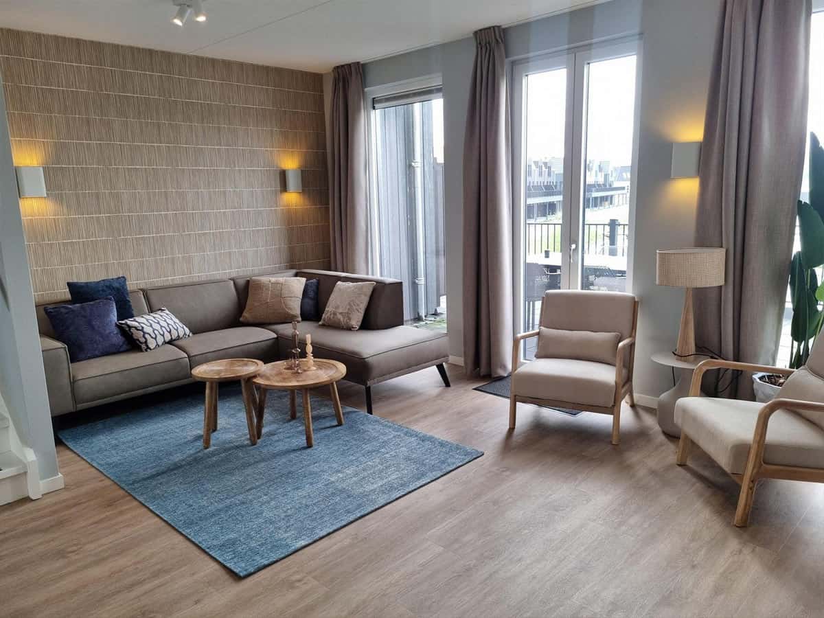 Impressie van de inrichting van appartement Reevemeerzicht 6 voor 6 personen op EuroParcs De IJssel Eilanden in Kampen