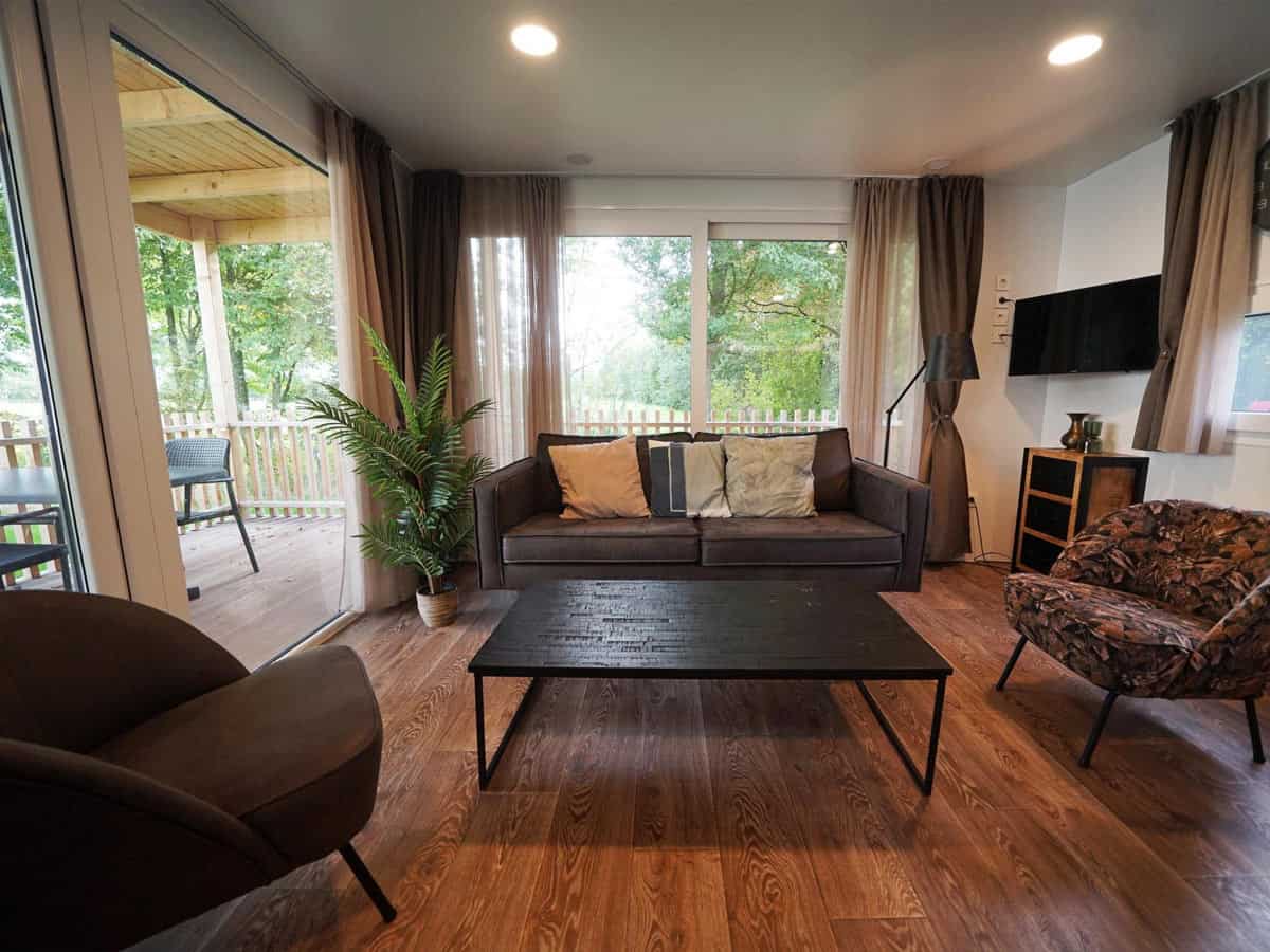 Impressie van de inrichting van Cottage 4 voor 4 personen op EuroParcs Kaatsheuvel