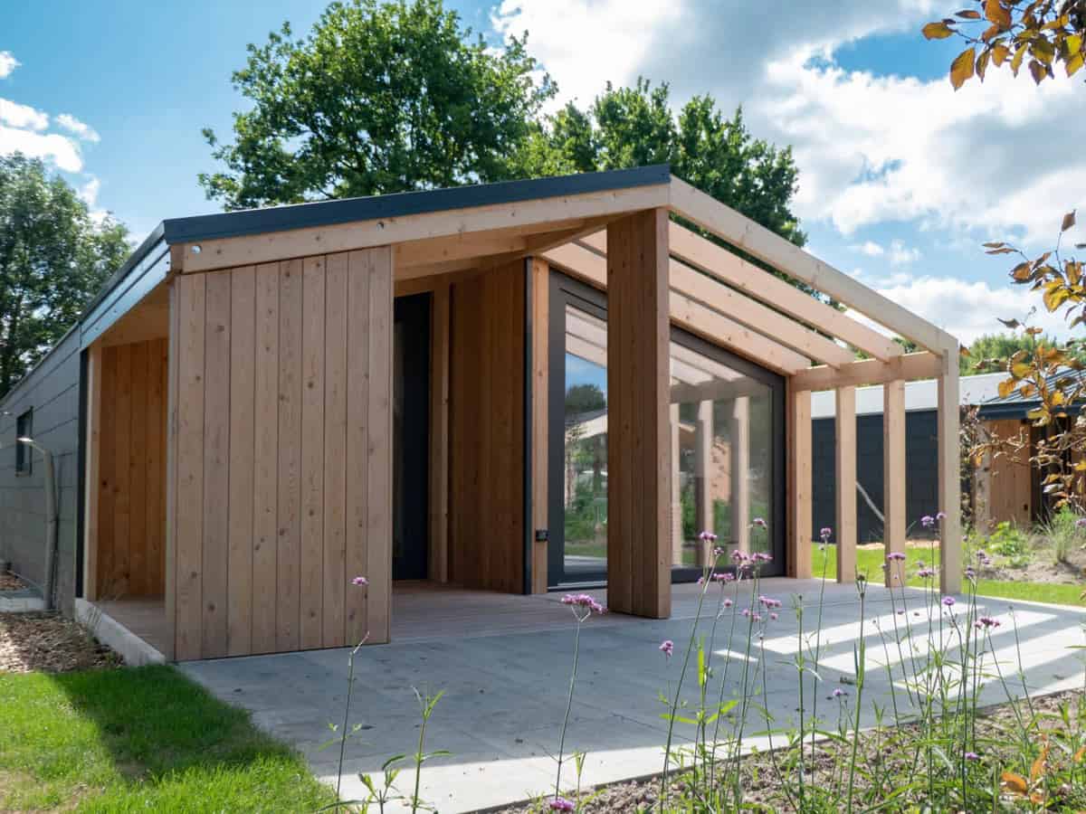 Impressie van de Panorama Cottage 4, een vakantiehuis voor 4 personen vlak bij de Efteling op EuroParcs Kaatsheuvel