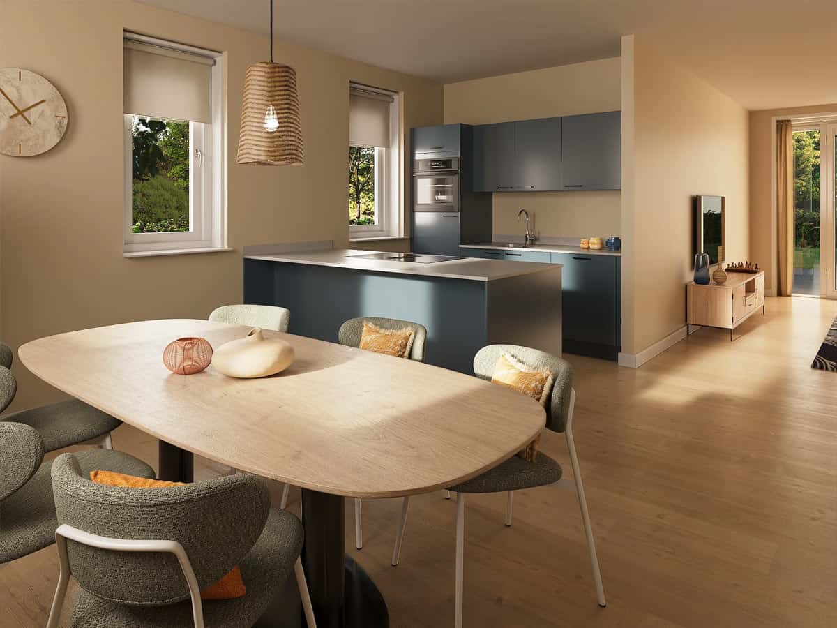 Impressie van de inrichting van vakantiehuis IJsselmeerhuys Wellness voor 6 personen op Dormio Resort Medemblik