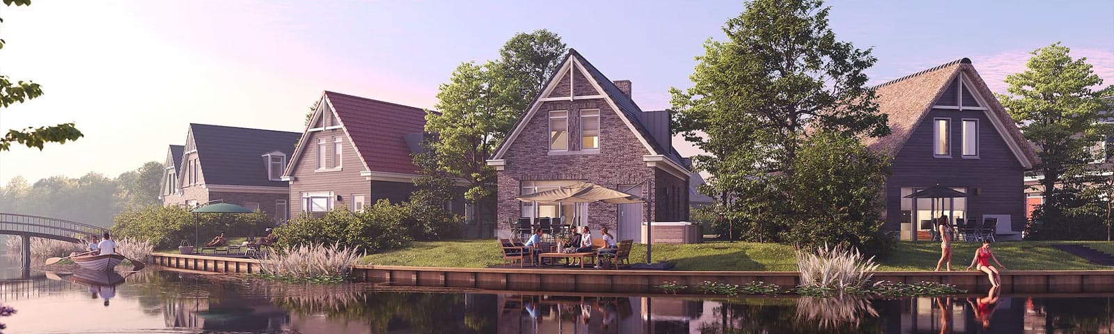 Illustratieve afbeelding bij '6-persoons IJsselmeerhuys Wellness'