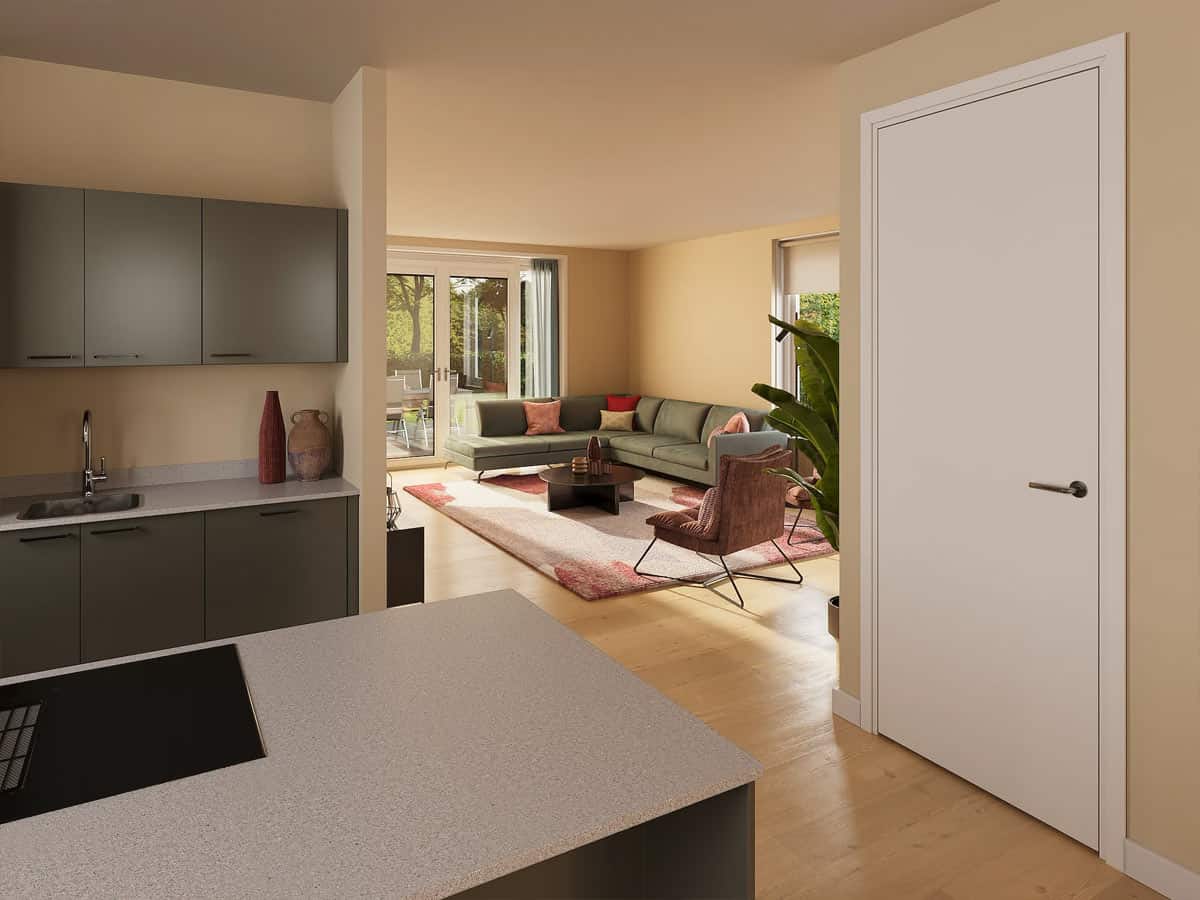 Impressie van de inrichting van vakantiehuis Koggehuys Binnen voor 6 personen op Dormio Resort Medemblik