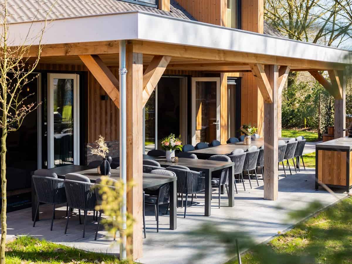 Impressie van de Heide Villa op Resort Valley, een luxe vakantiehuis op de Veluwe voor 26 personen