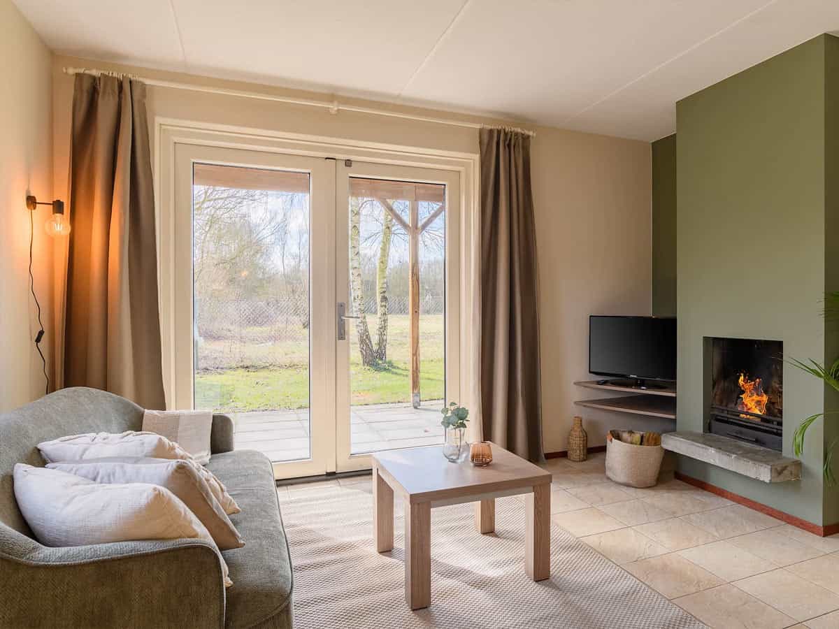 Impressie van de inrichting van het vakantiehuis voor 4 personen, Comfort 4, op Summio Bosparc De Hoevenaer in Hoeven