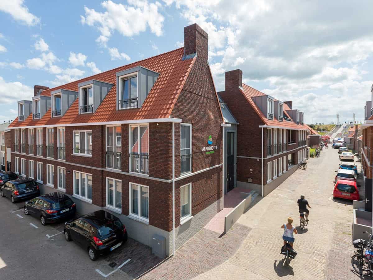 Impressie van Aparthotel Zoutelande aan het strand in Zeeland, waar je studio voor 2 personen is te vinden
