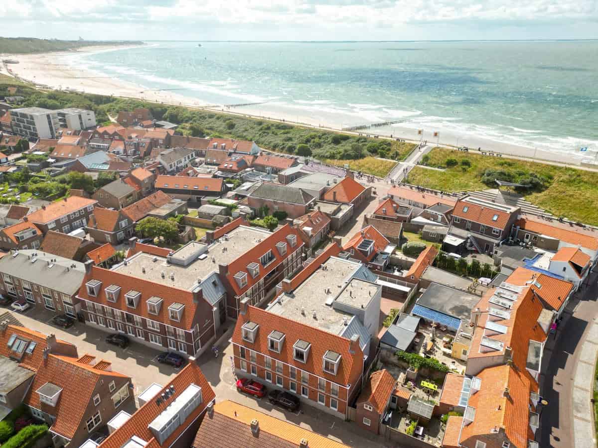 Impressie van Aparthotel Zoutelande aan het strand in Zeeland, waar je studio Plus voor 2 personen is te vinden